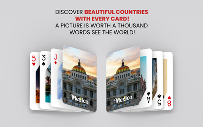 RUSH Magical Towns of Mexico Playing Cards