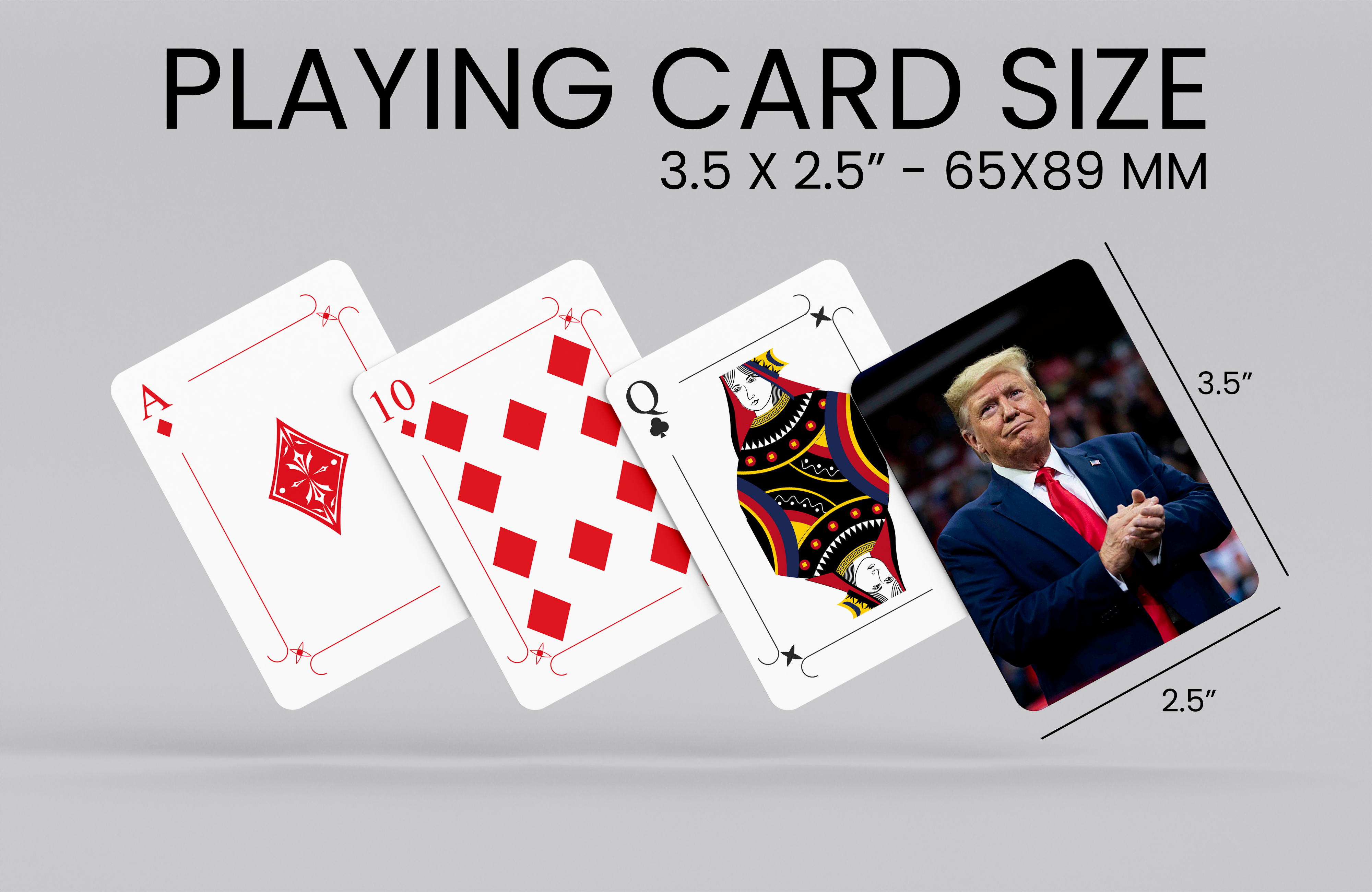 RUSH Donald Trump Playing Cards