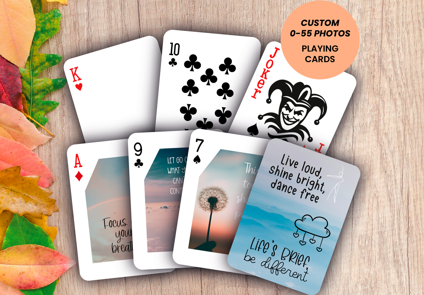 Motivational Playing Cards