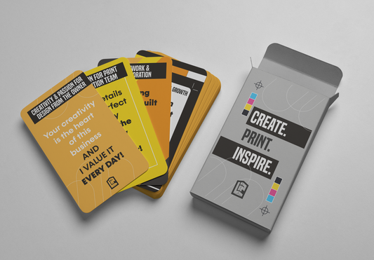 Personalized Company Quote Cards