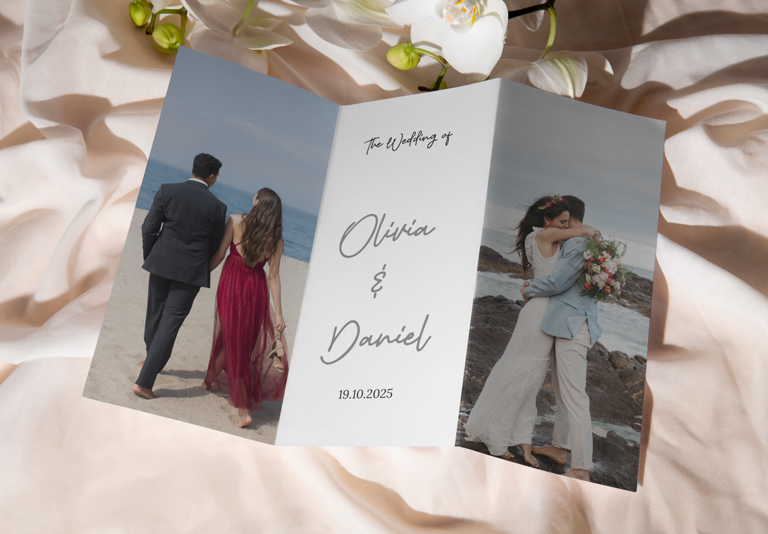 Custom Wedding Brochure