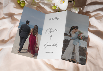 Custom Wedding Brochure