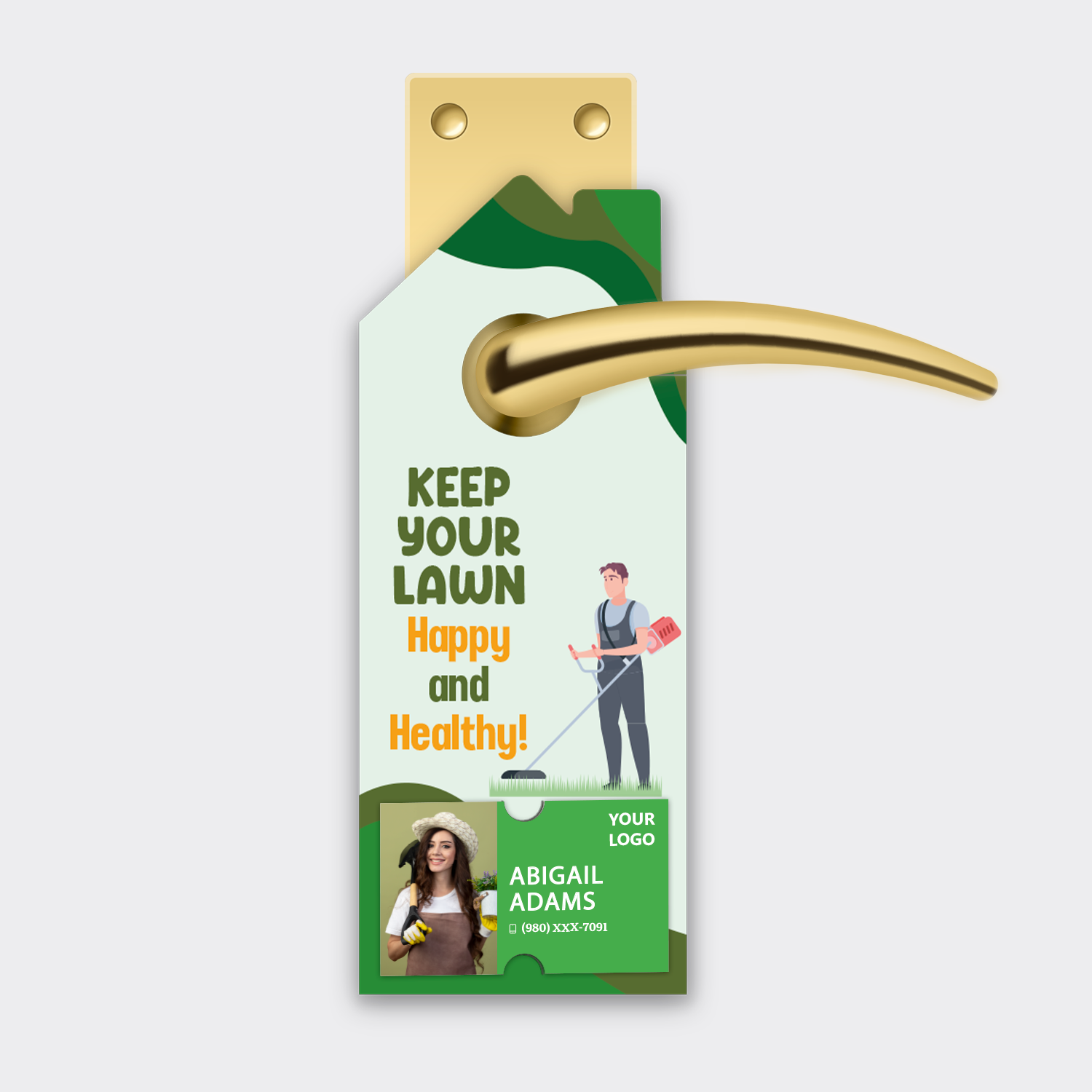 Lawn Care Door Hangers