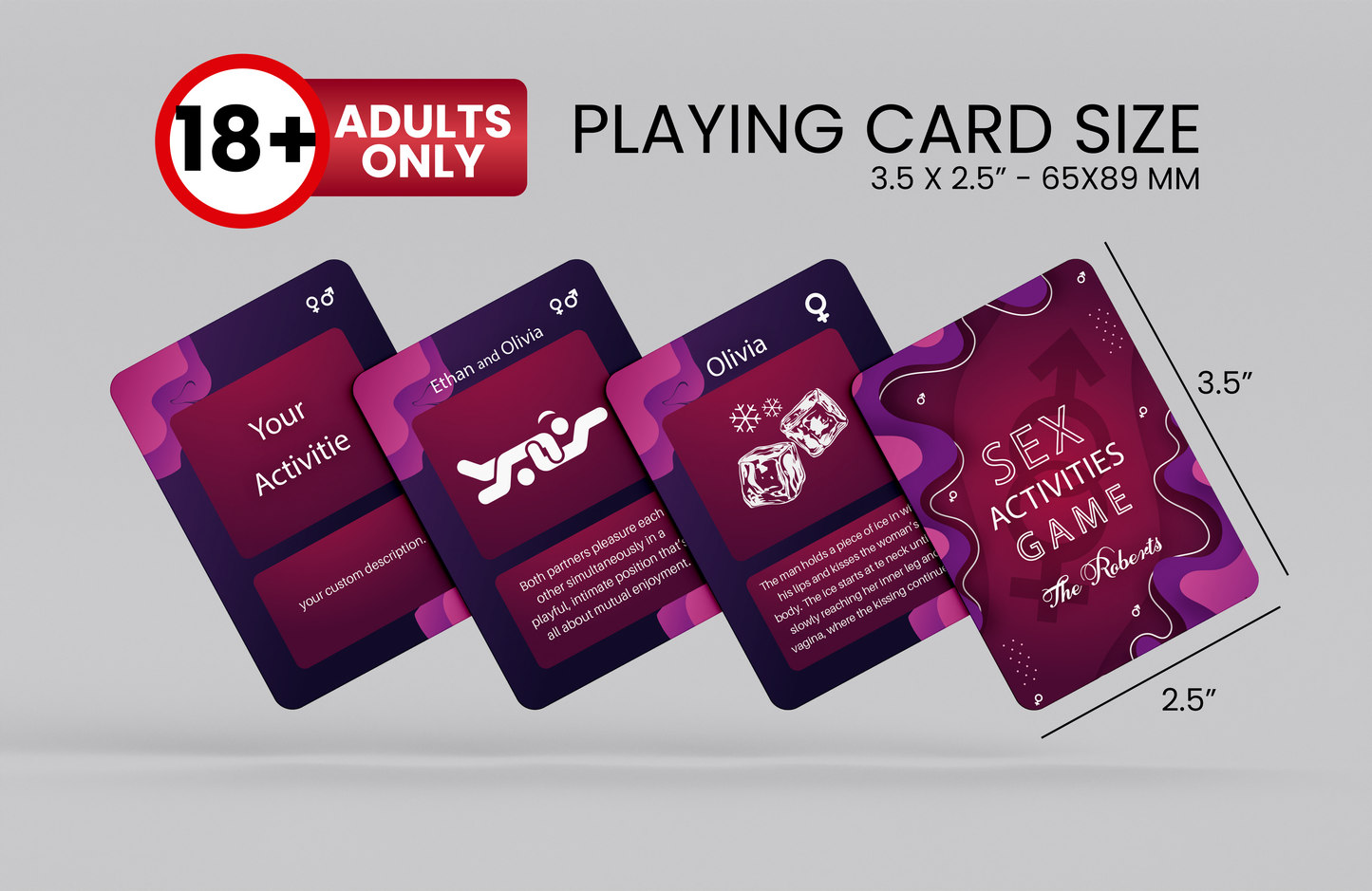 RUSH Couple Sex Activities Cards