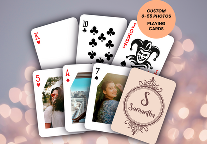 Personalized Playing Cards with Your Name