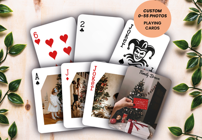 RUSH Marry Christmas Playing Cards
