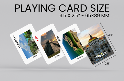 RUSH Magical Towns of Mexico Playing Cards