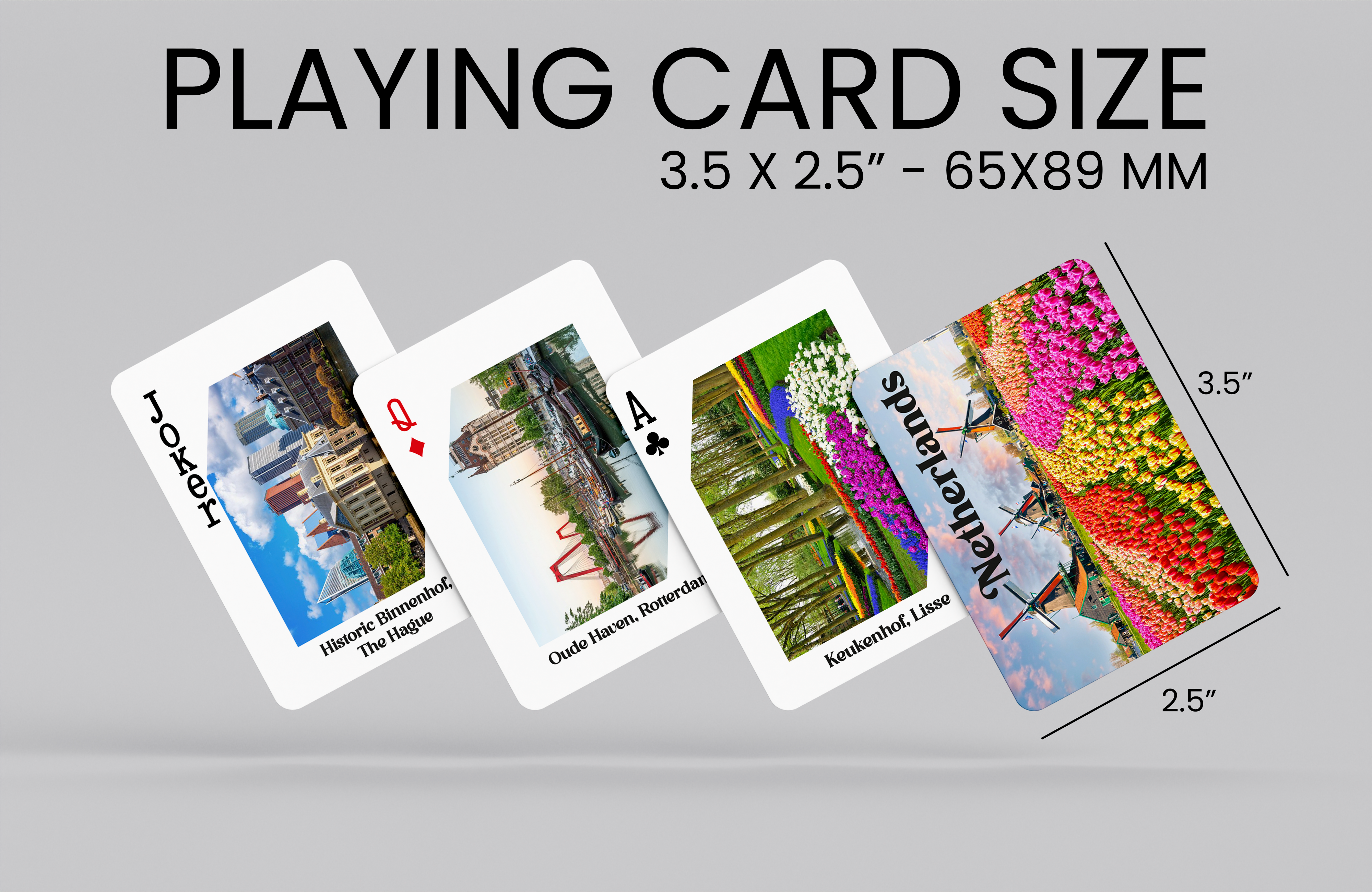 RUSH Magical Towns of the Netherlands Playing Cards