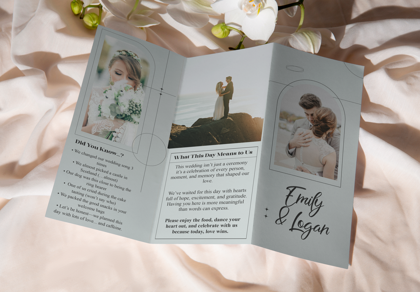 Custom Wedding Brochure