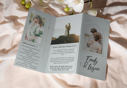 Custom Wedding Brochure