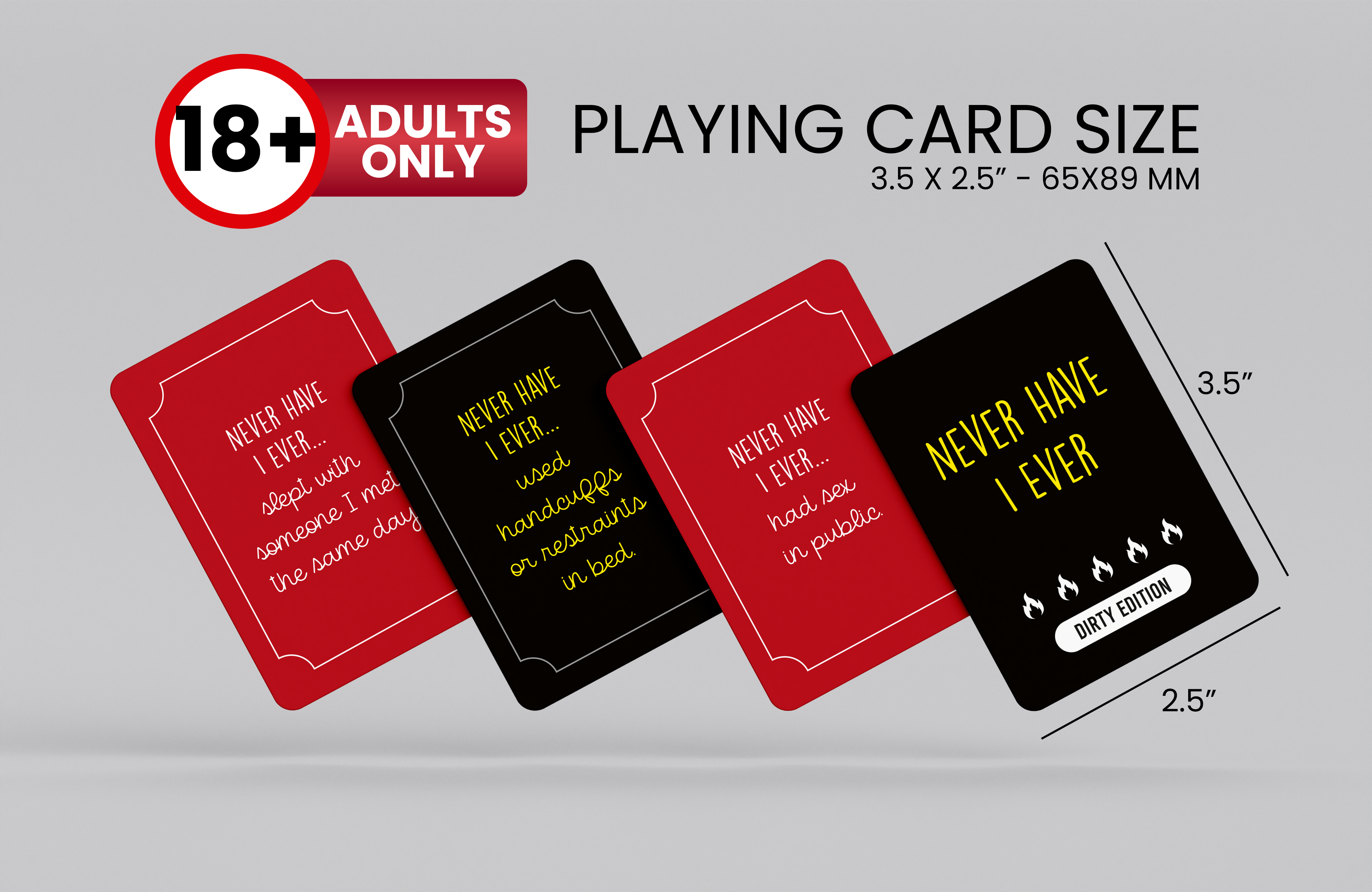 Never Have I Ever  |  Couples Edition Cards