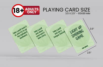 Rush of Smoke and Fun: The Card Game Under the Lights