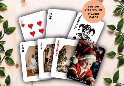 RUSH Marry Christmas Playing Cards