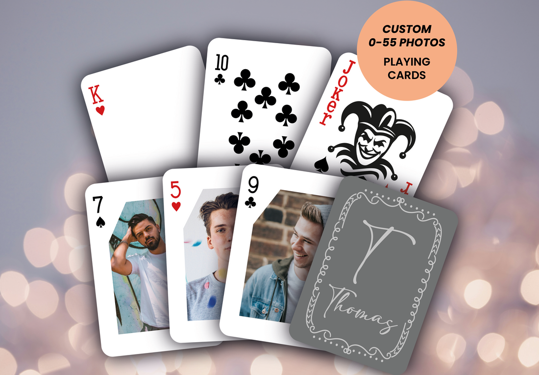 Personalized Playing Cards with Your Name