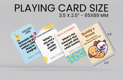 Trivia Playing Cards (Pets)