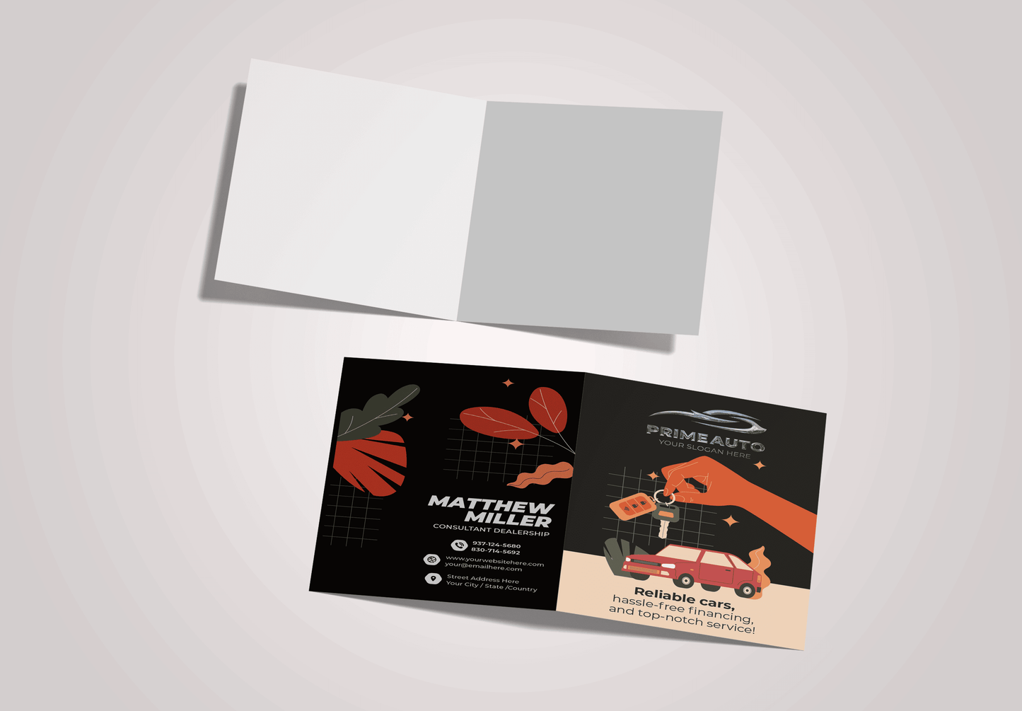 Dealership Greetings Cards | Luxury