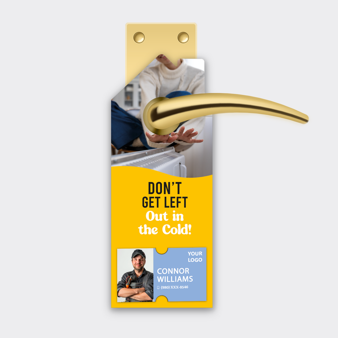 Heating Service Door Hangers