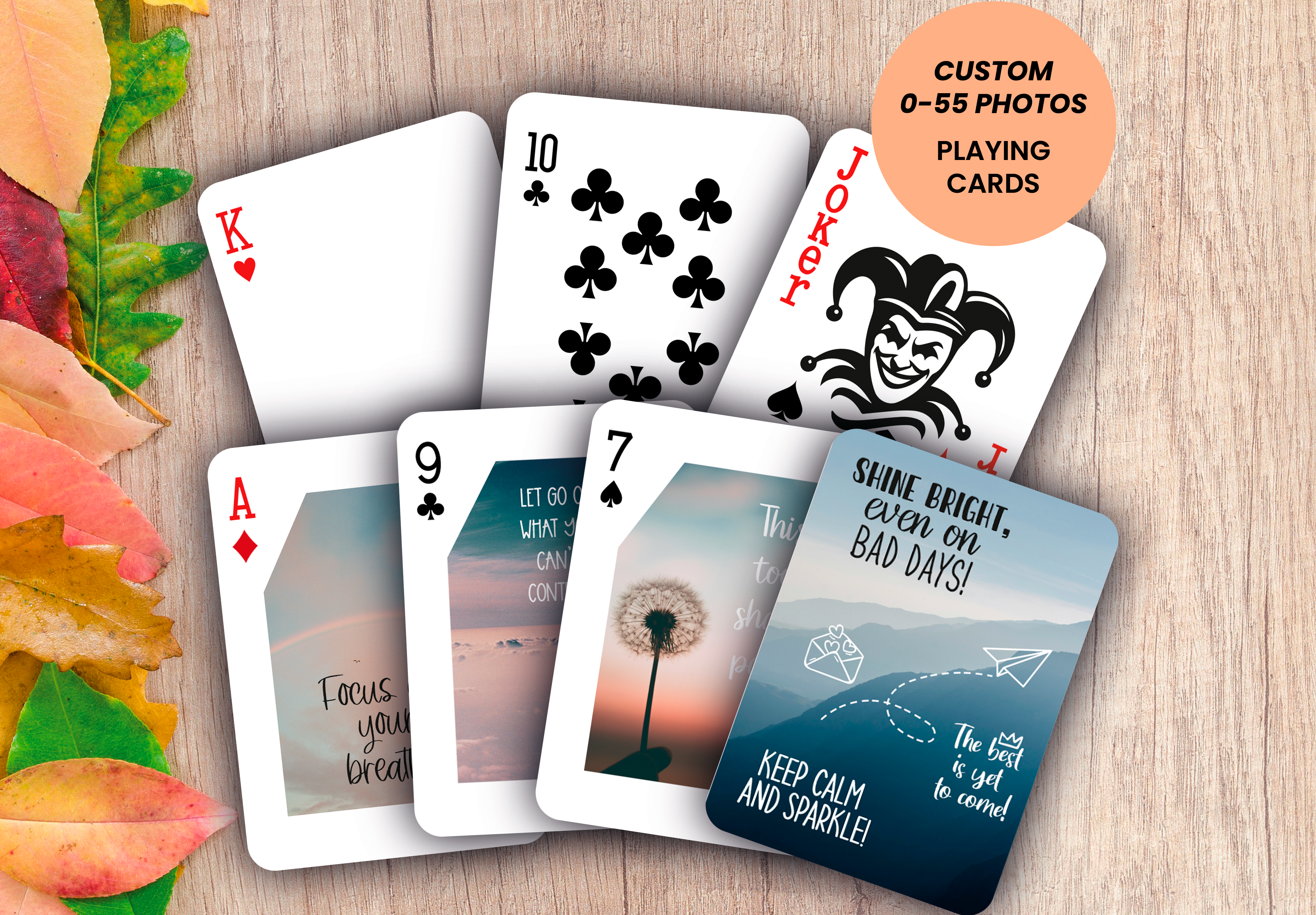 Motivational Playing Cards