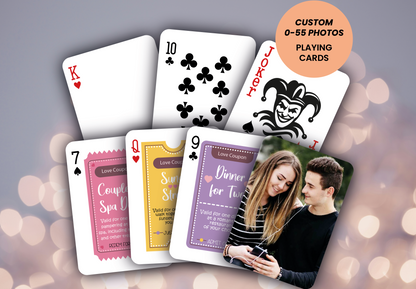 Love Coupon Cards | Love Adventure Playing Cards