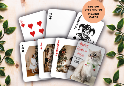RUSH Marry Christmas Playing Cards