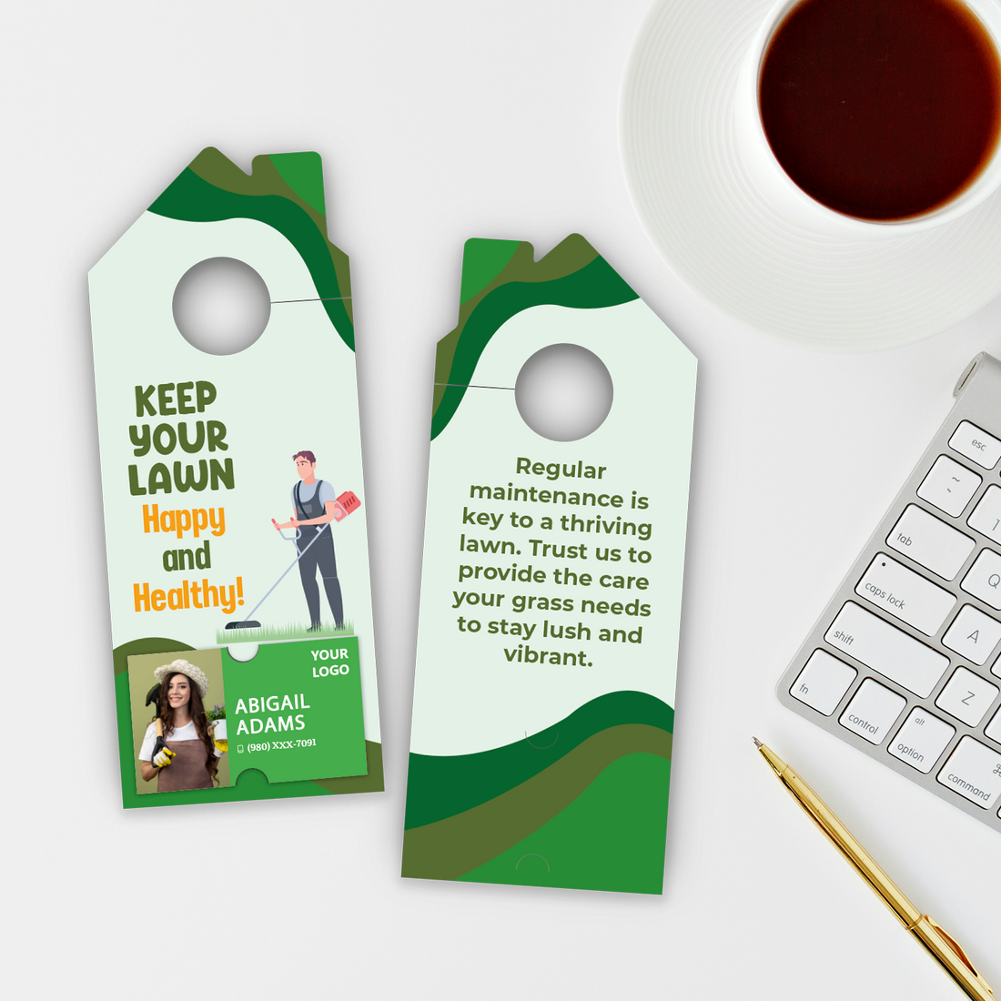 Lawn Care Door Hangers