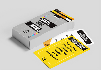 Personalized Company Quote Cards