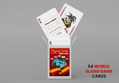 RUSH Spanish Slang Generic Playing Cards