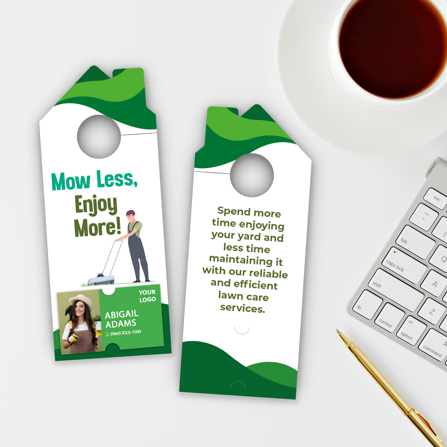 Lawn Care Door Hangers