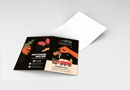 Dealership Greetings Cards | Luxury