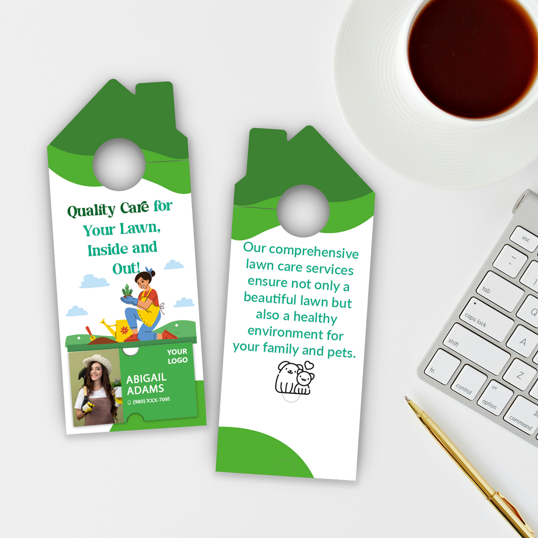 Lawn Care Door Hangers