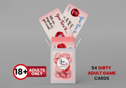 RUSH Dirty Adult Game Cards