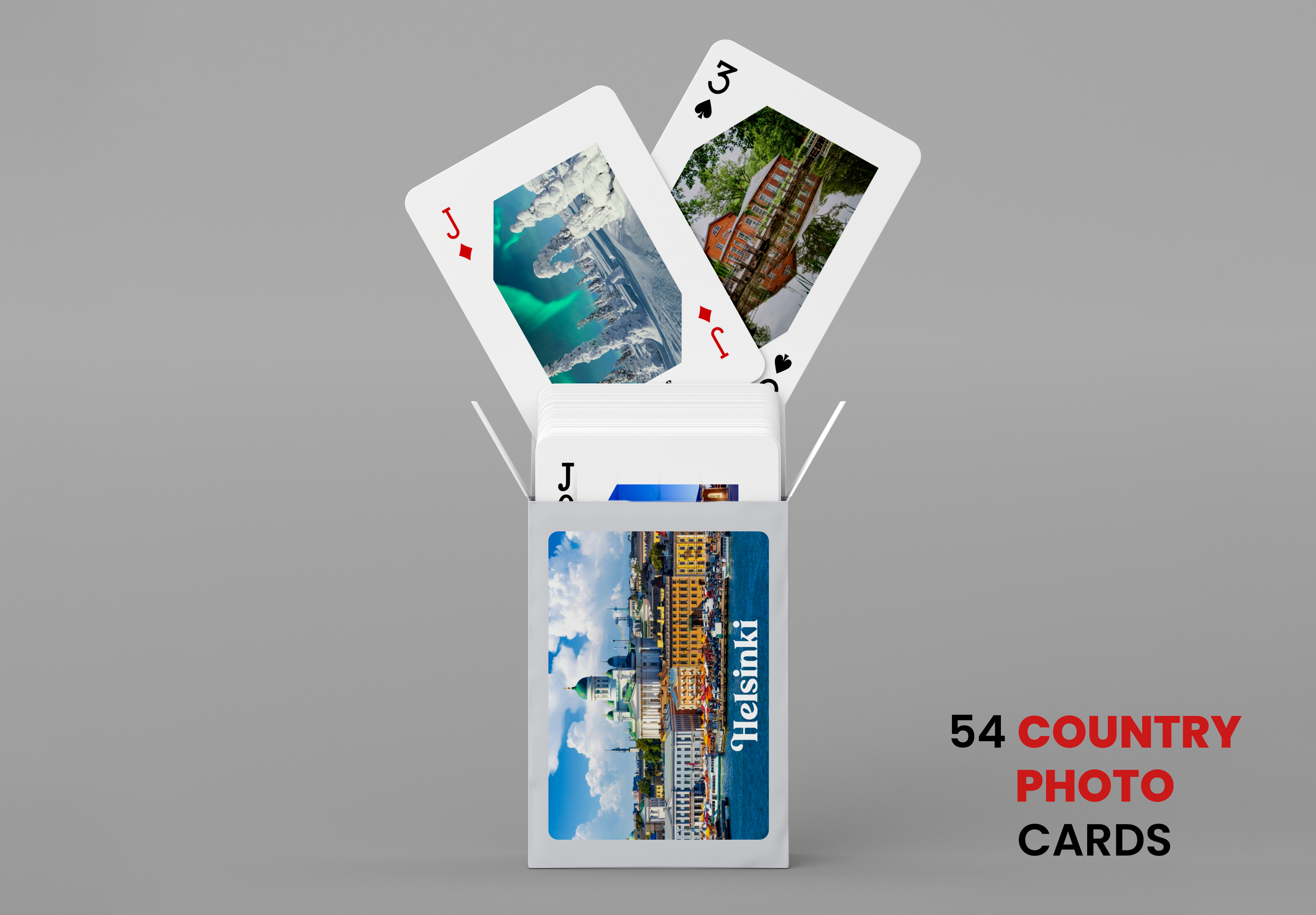 RUSH Magical Towns of Finland Playing Cards