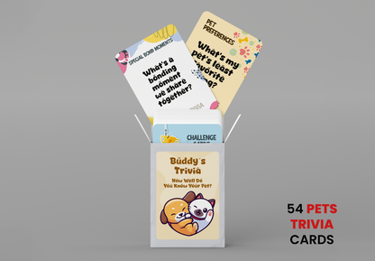 Trivia Playing Cards (Pets)