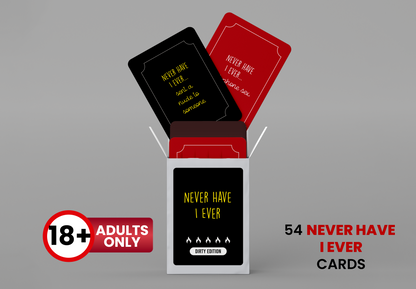 Never Have I Ever  |  Couples Edition Cards