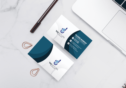 Tax Return Business Card | Economy