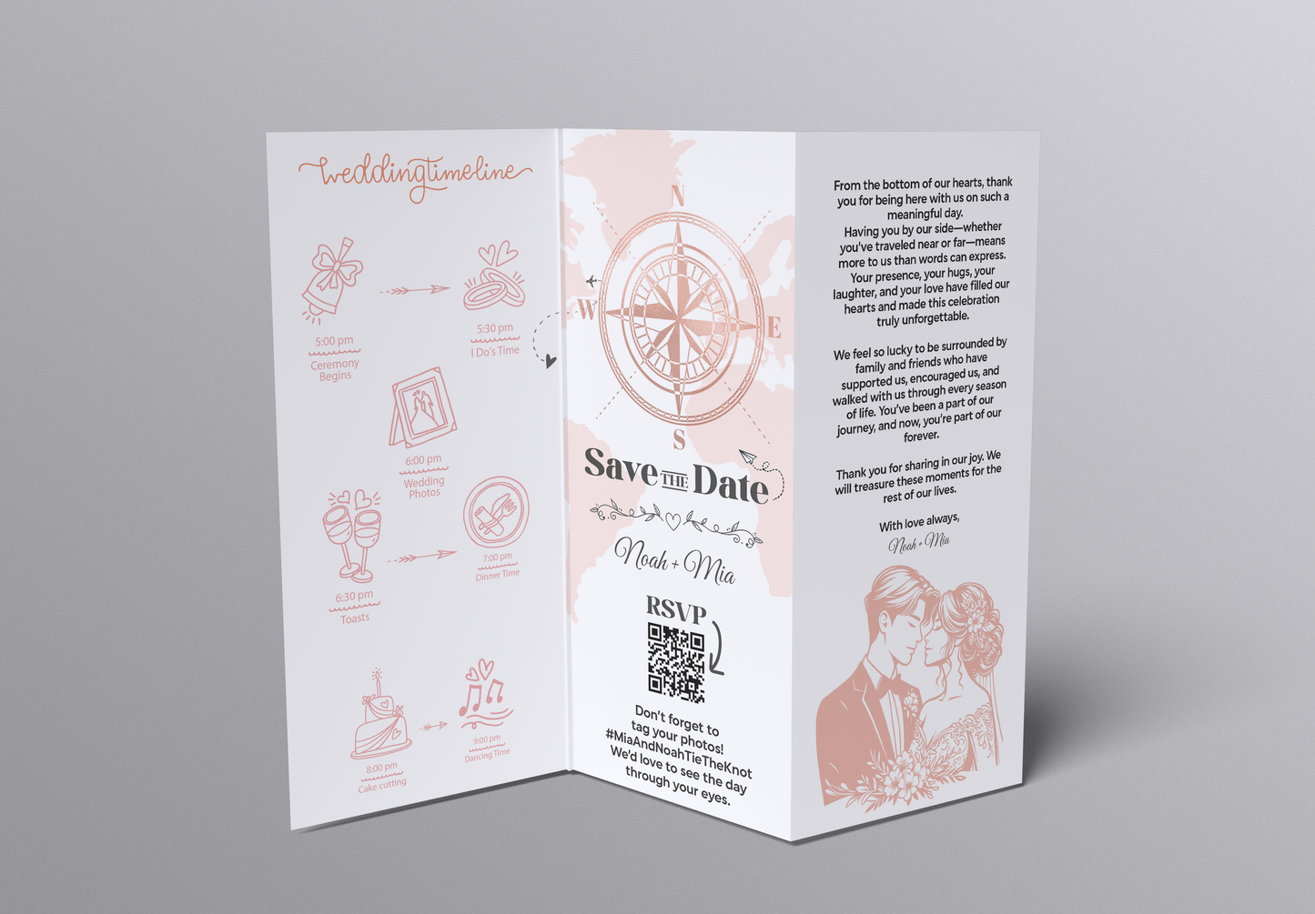 Custom Wedding Brochure