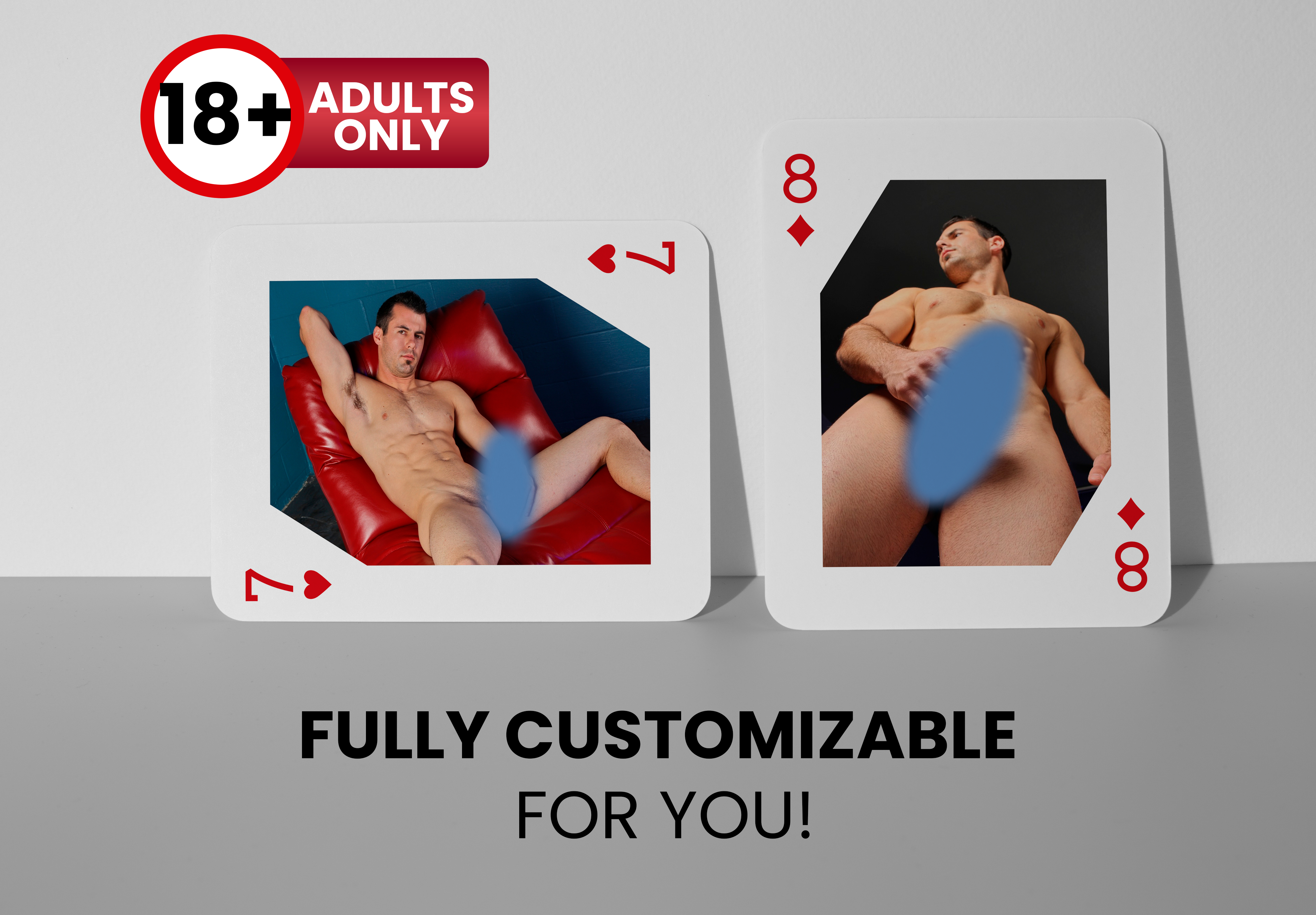 RUSH Nude Playing Cards
