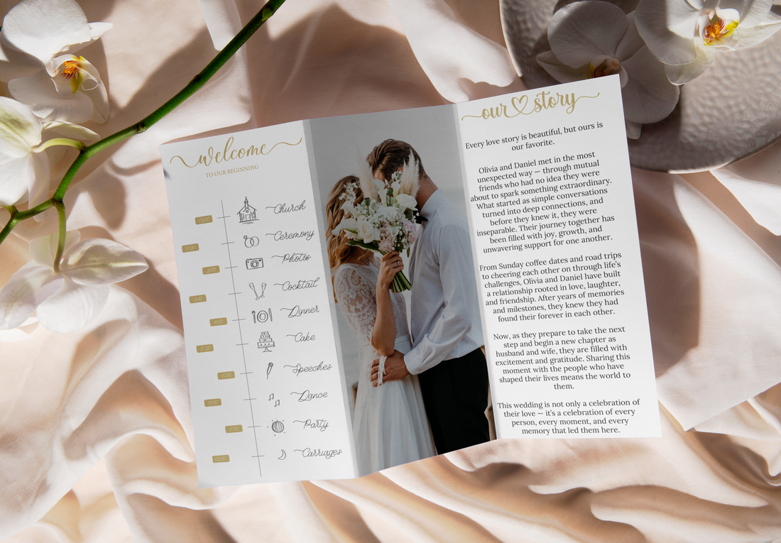 Custom Wedding Brochure