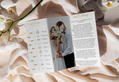 Custom Wedding Brochure
