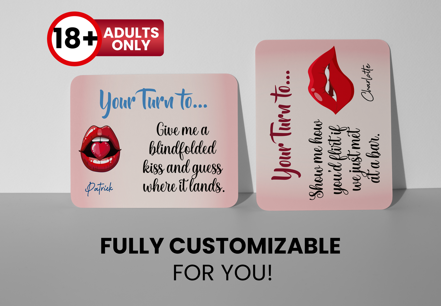 RUSH Dirty Adult Game Cards