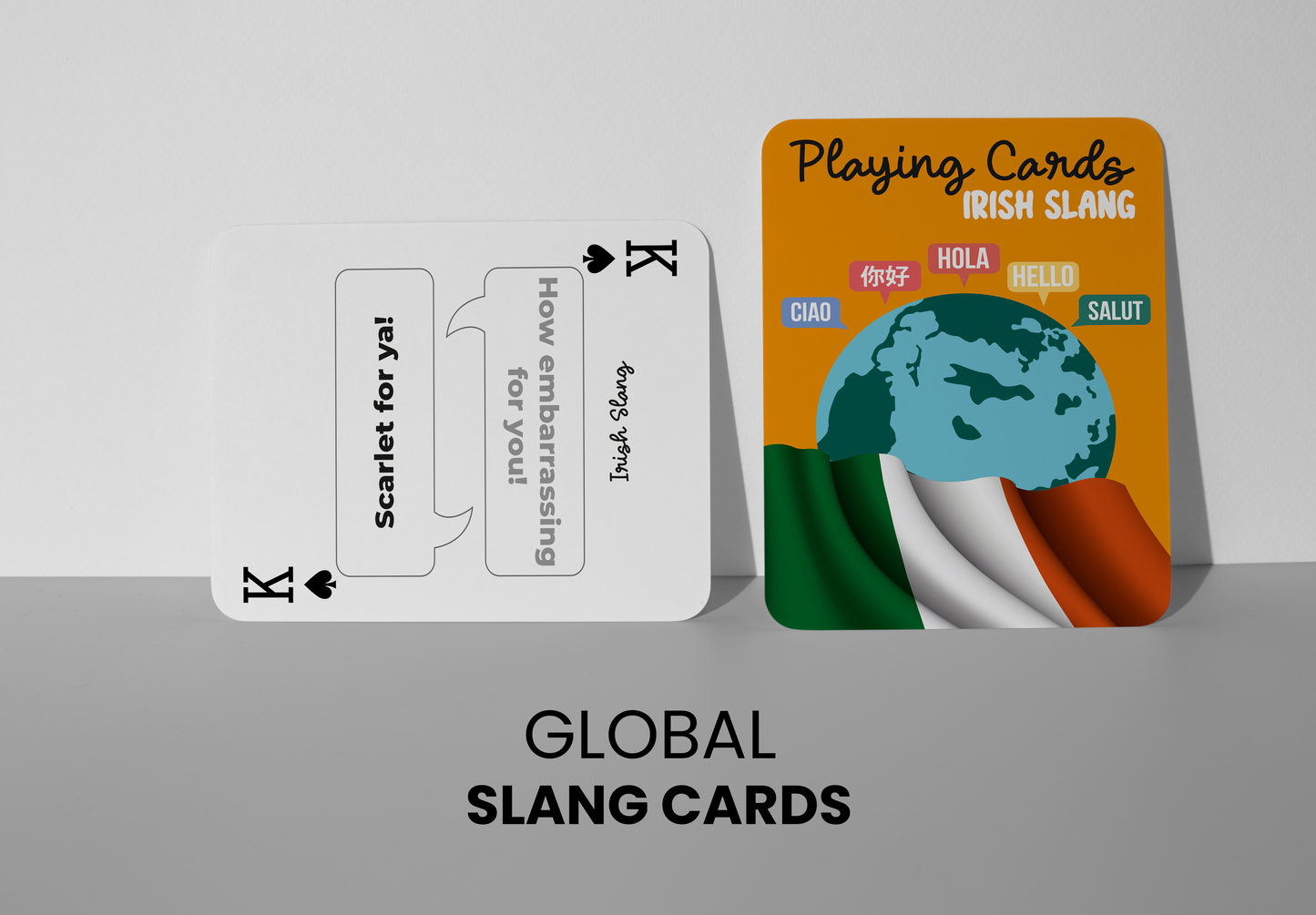 RUSH Irish Slang Generic Playing Cards