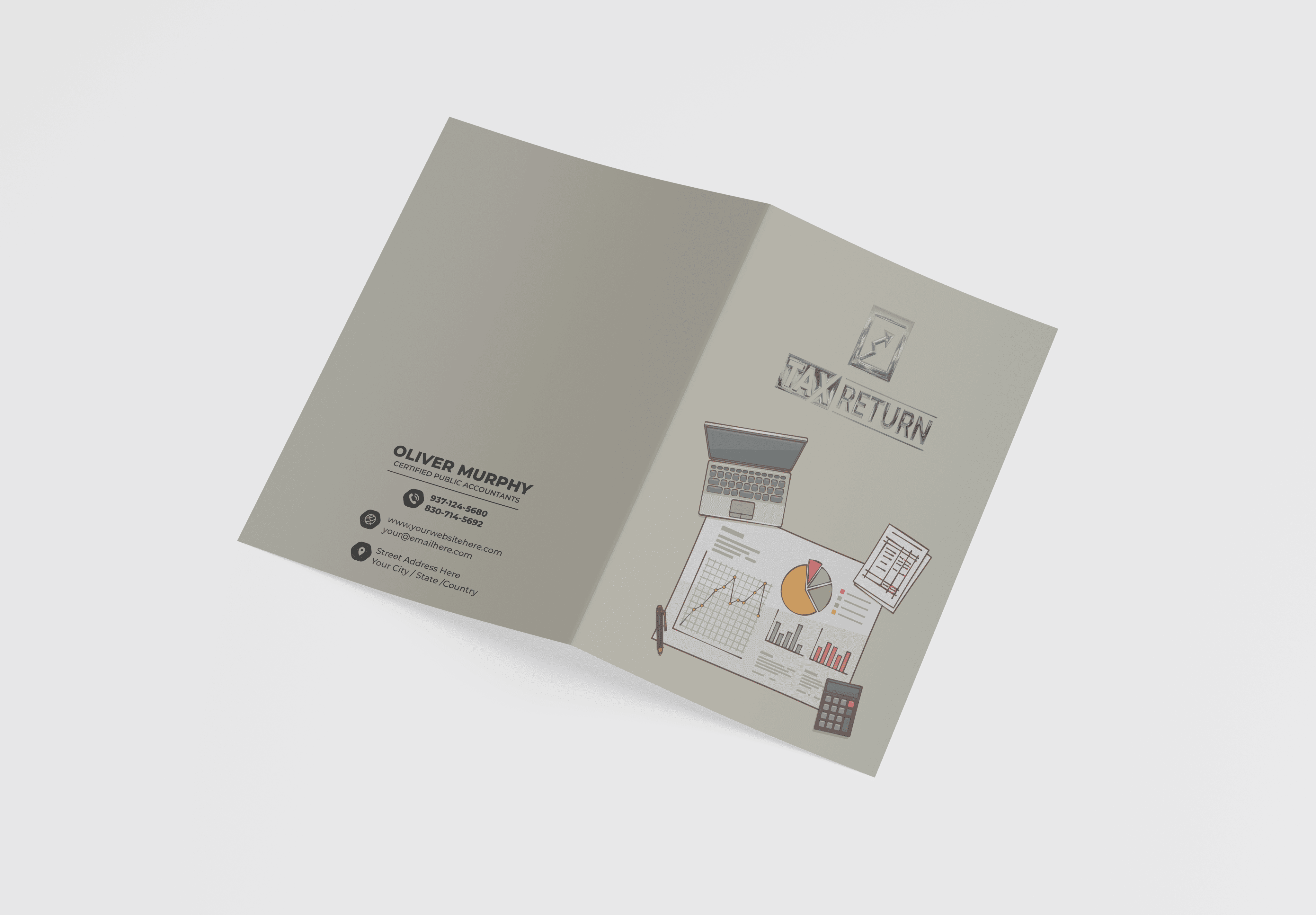 Tax Return Greeting Cards | Luxury
