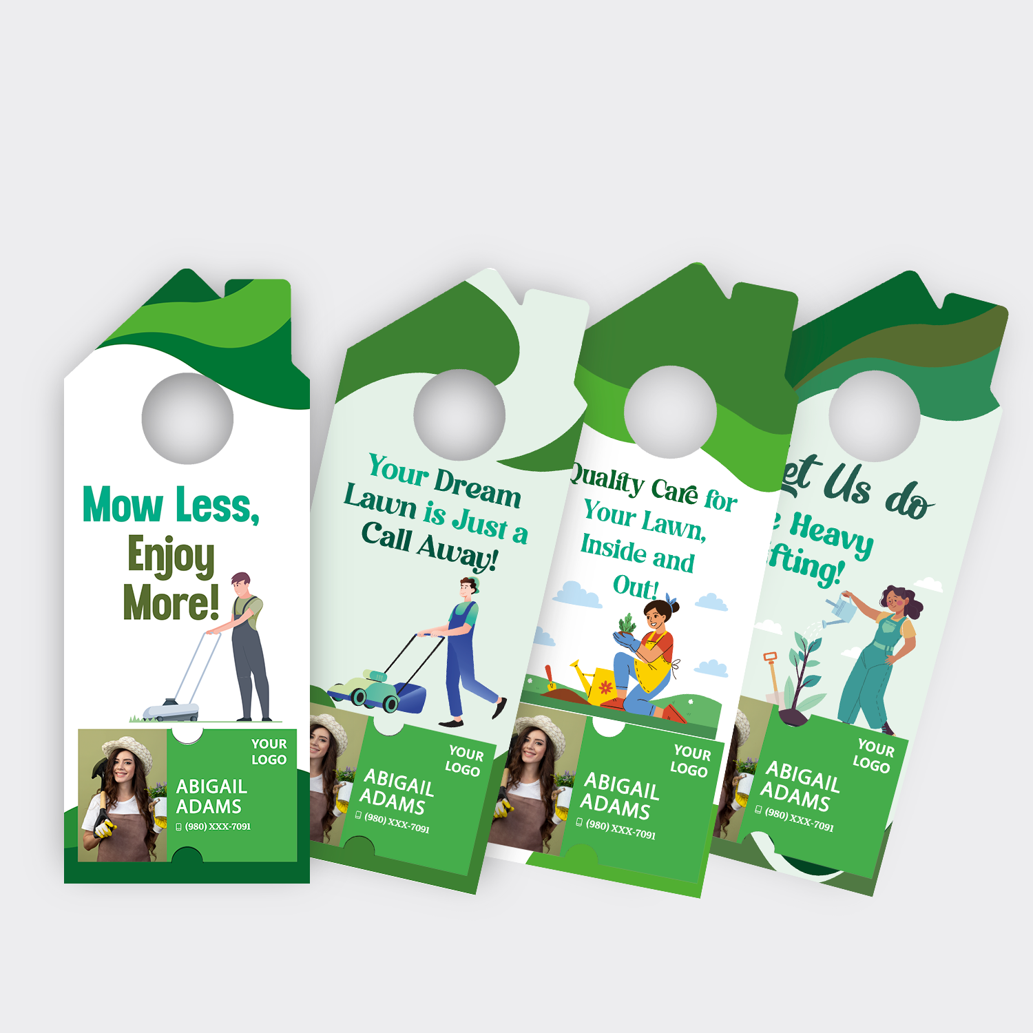 Lawn Care Door Hangers