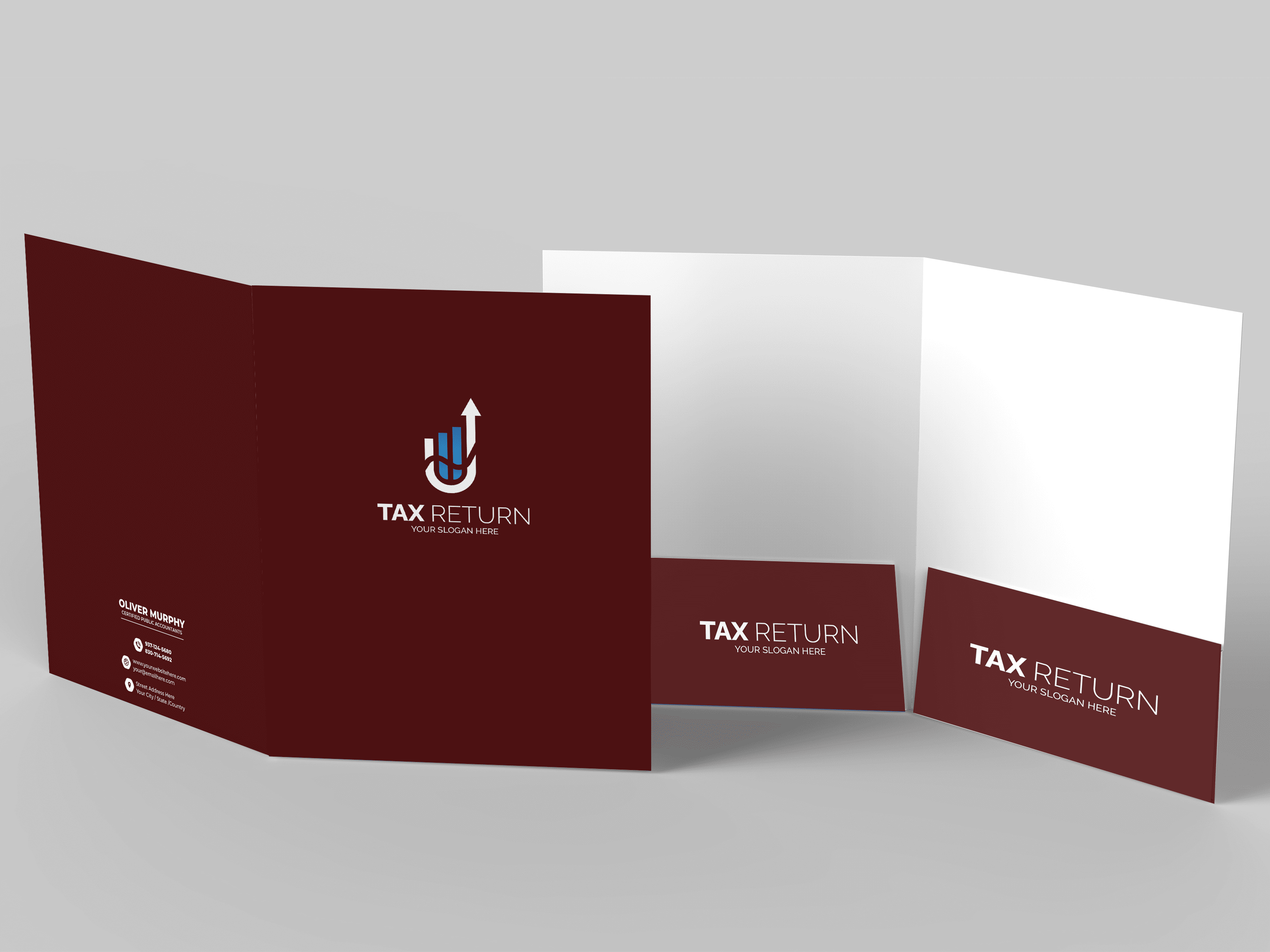 Tax Return Presentation Folder | Economy