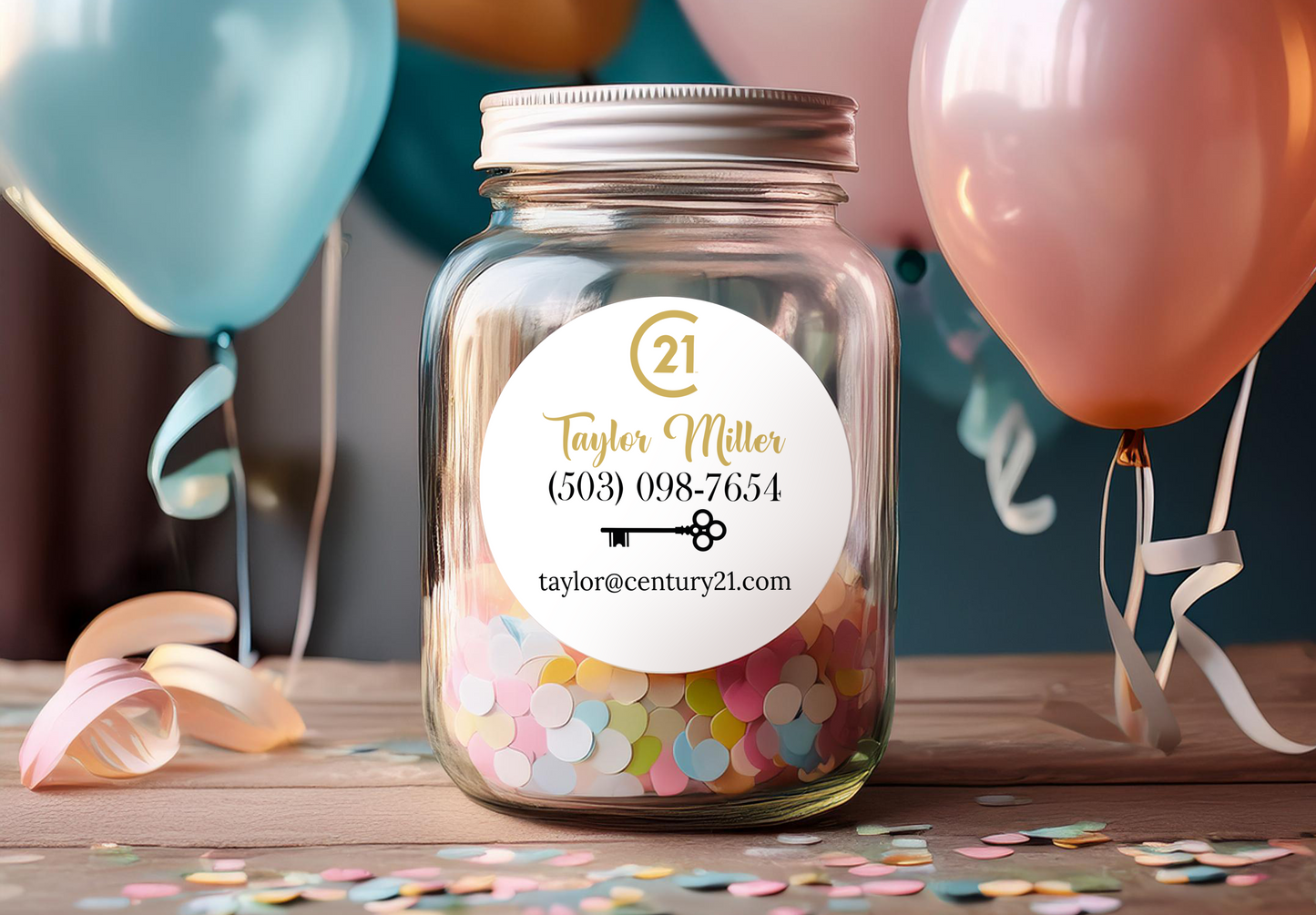 Labels  | Century 21 | Thank You Stickers