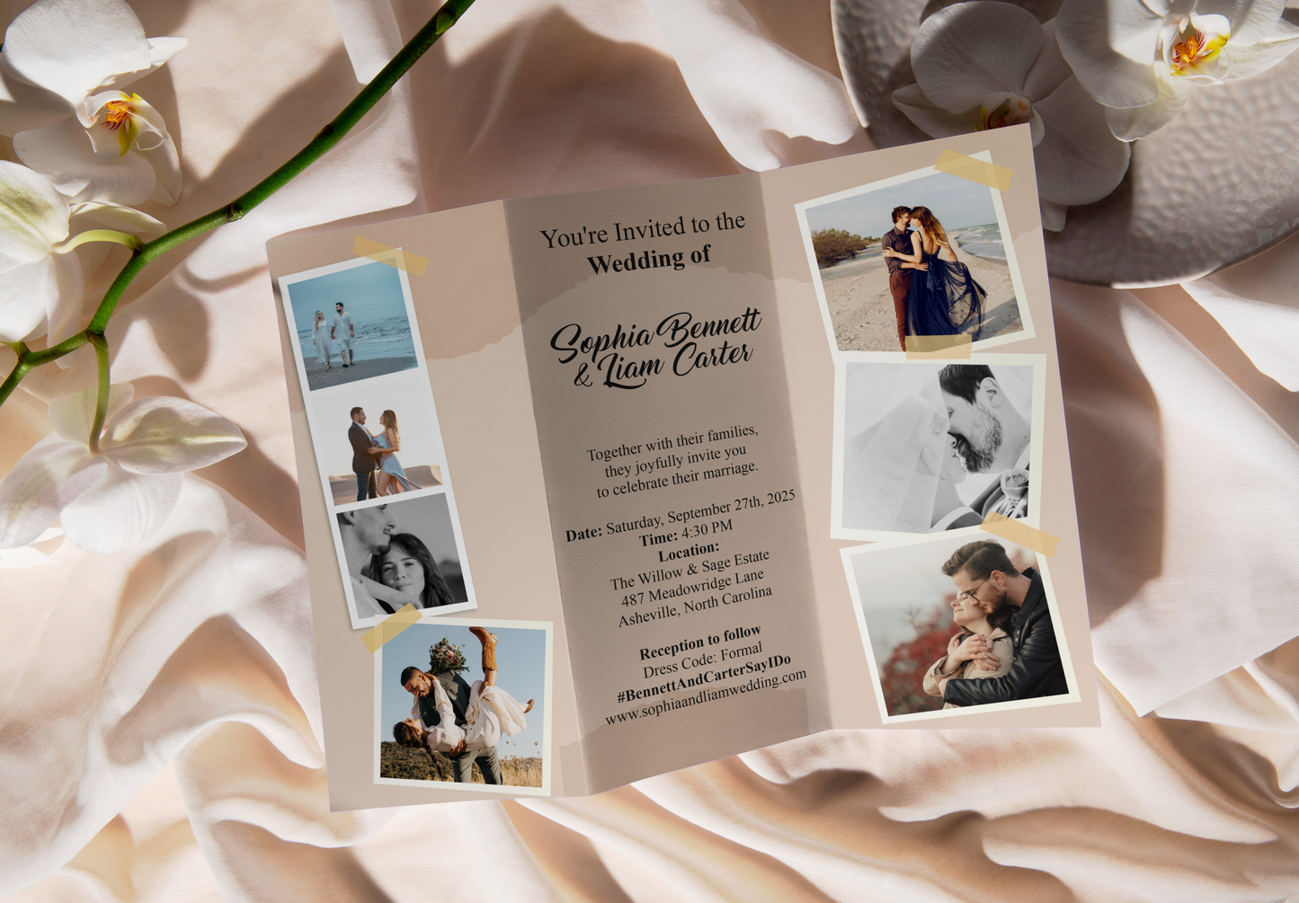 Custom Wedding Brochure