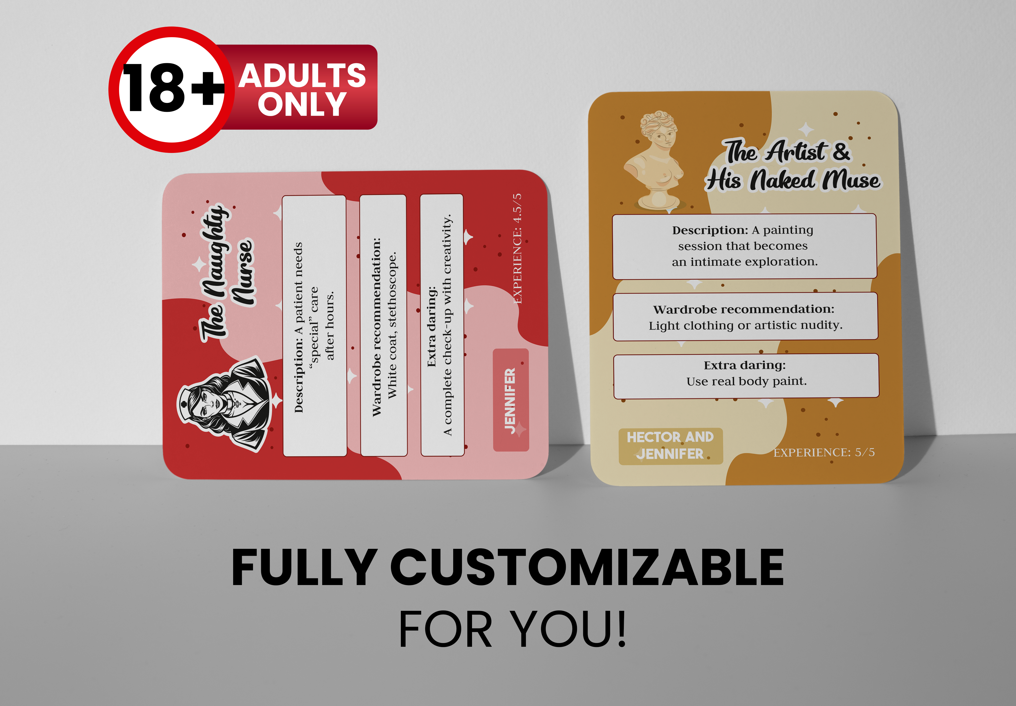 RUSH Intimacy Cards | Erotic Couples Game