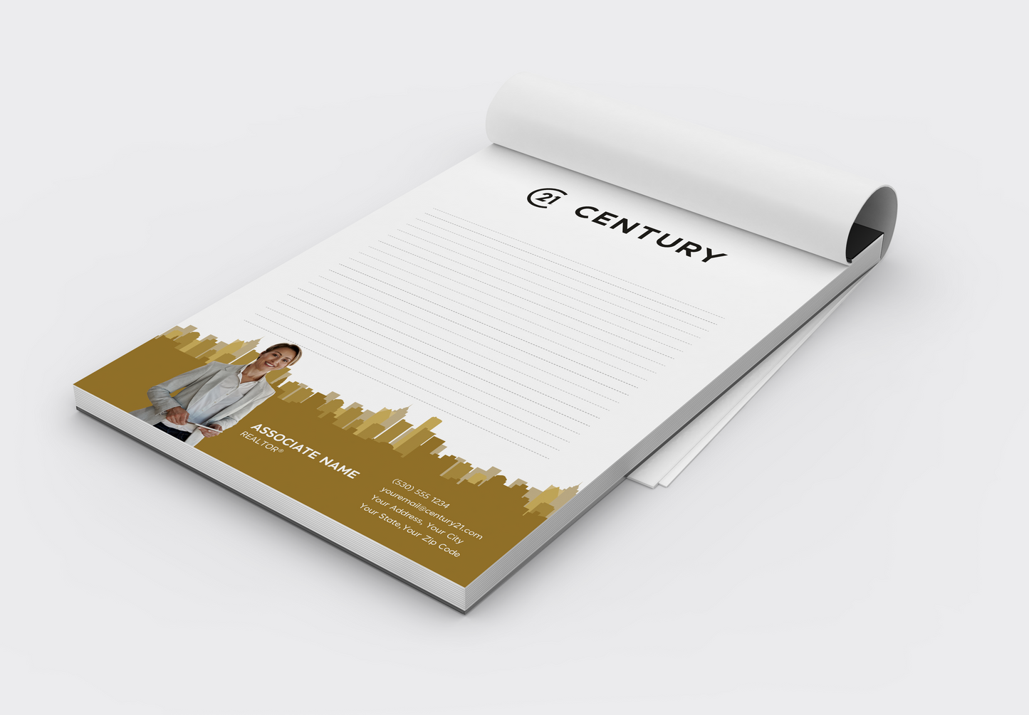 Century 21 Custom Realtor Notepad