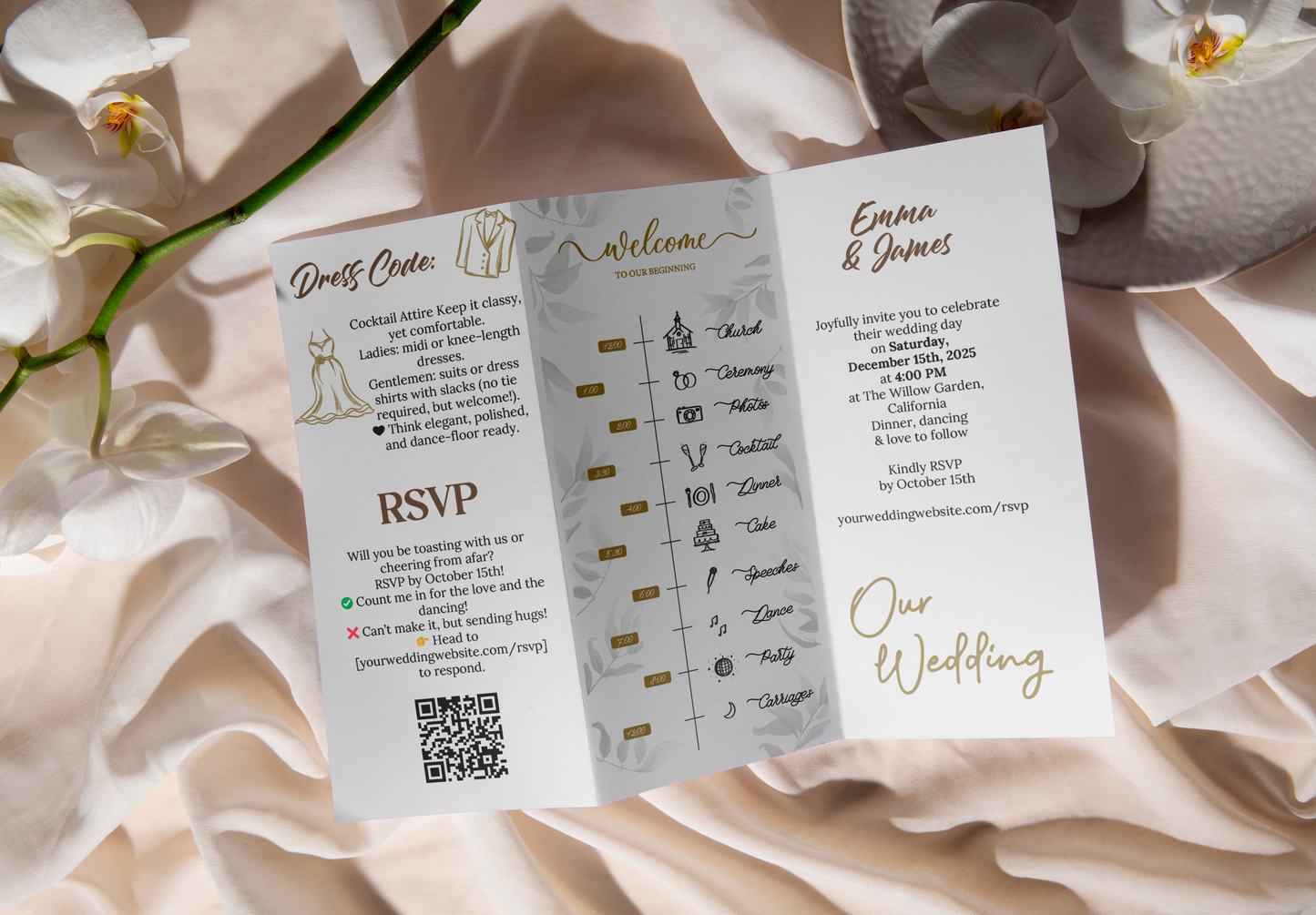 Custom Wedding Brochure