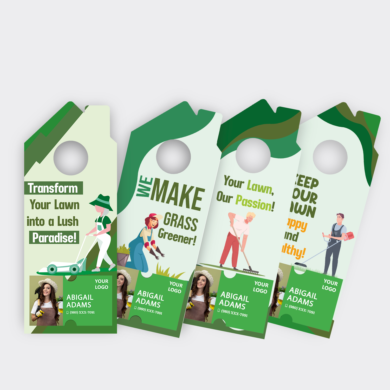 Lawn Care Door Hangers